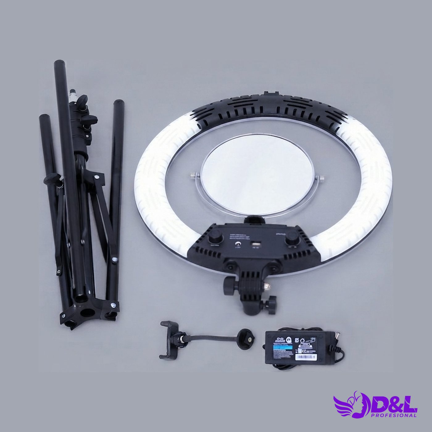 Aro LED Multiusos 45cm para Webcast o Maquillaje 4