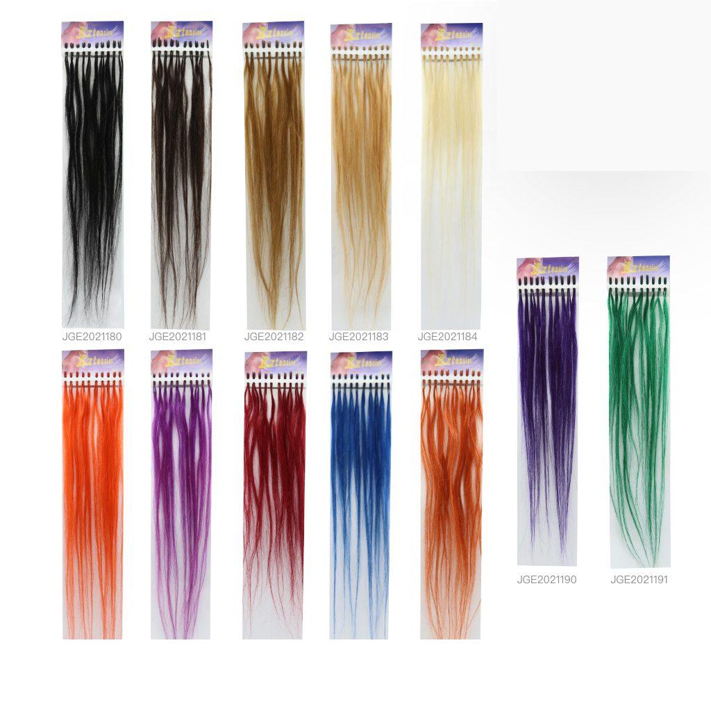 Cabellos Natural Colores para Extensiones x 20 Mechas