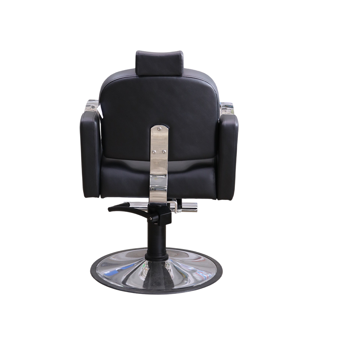 Silla de Maquillaje Hidráulica Negra