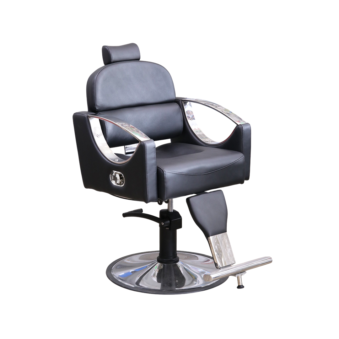 Silla de Maquillaje Hidráulica Negra 2