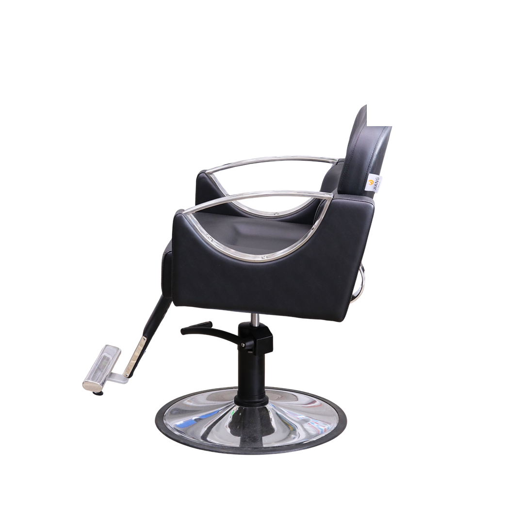 Silla de Maquillaje Hidráulica Negra 3